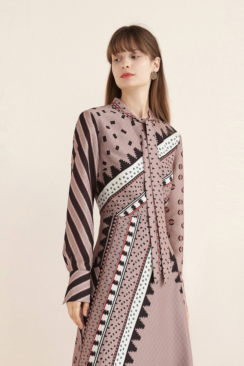 Lily - Robe - Amande