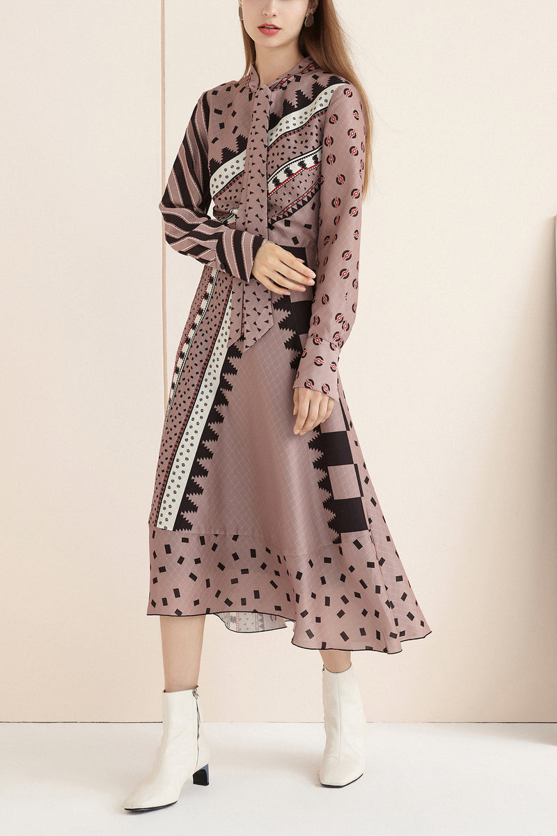 Lily - Robe - Amande