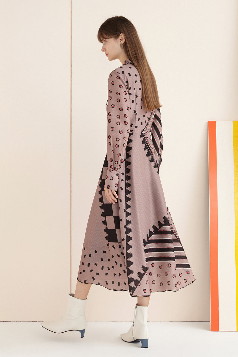 Lily - Robe - Amande