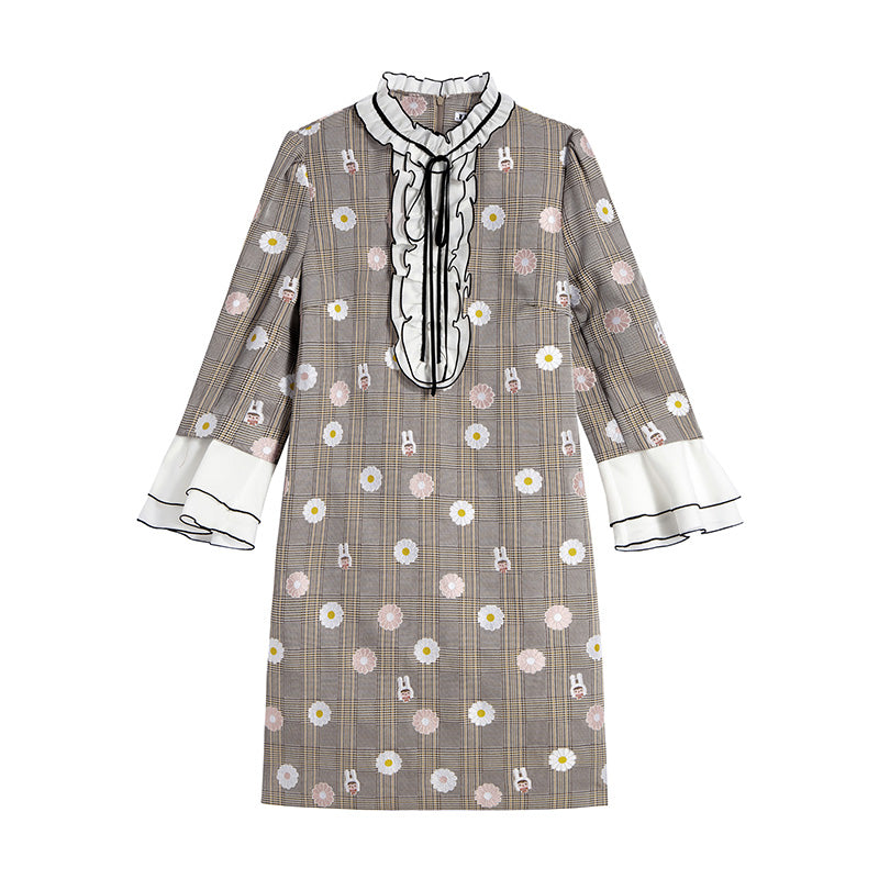 Lily - Robe - Beige Clair Café