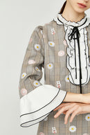 Lily - Robe - Beige Clair Café