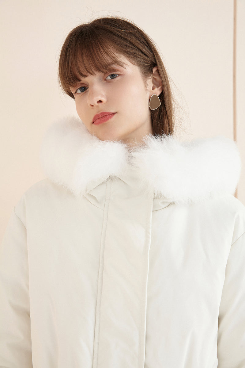 Lily - Doudoune - Blanche