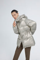 Lily - Doudoune - Gris Kaki