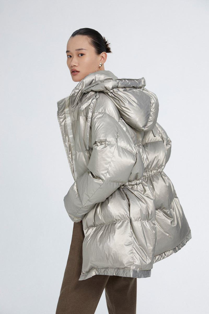 Lily - Doudoune - Gris Kaki