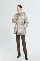 Lily - Doudoune - Gris Kaki