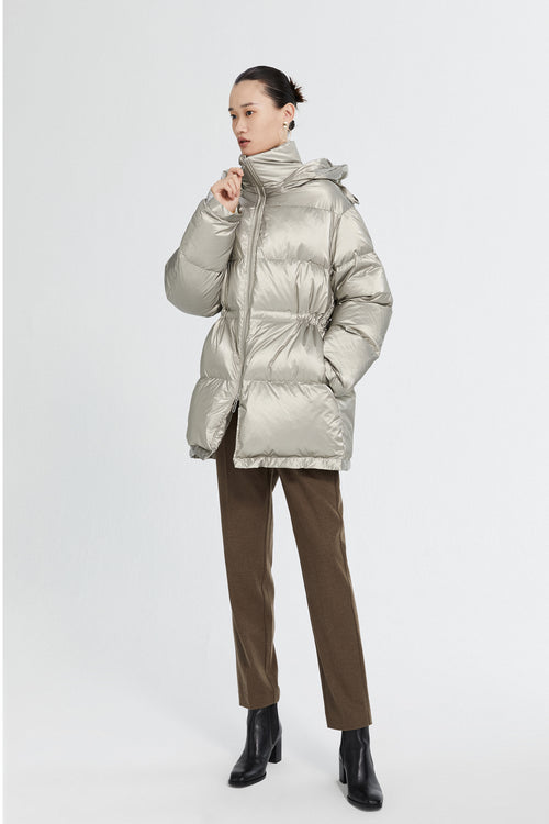 Lily - Doudoune - Gris Kaki