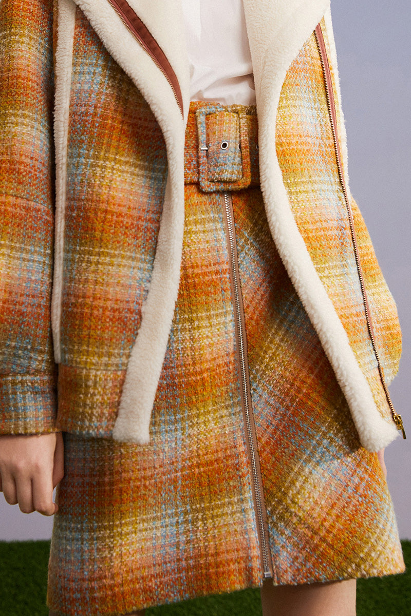 Lily - Jupe - Orange Aube