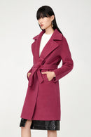 Lily - Manteau - Rouge Prune