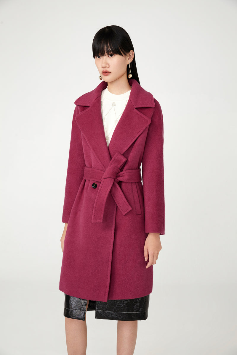 Lily - Manteau - Rouge Prune