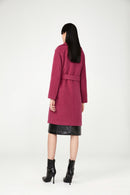 Lily - Manteau - Rouge Prune