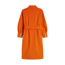 Lys - Manteau - Orange Fluoescéine