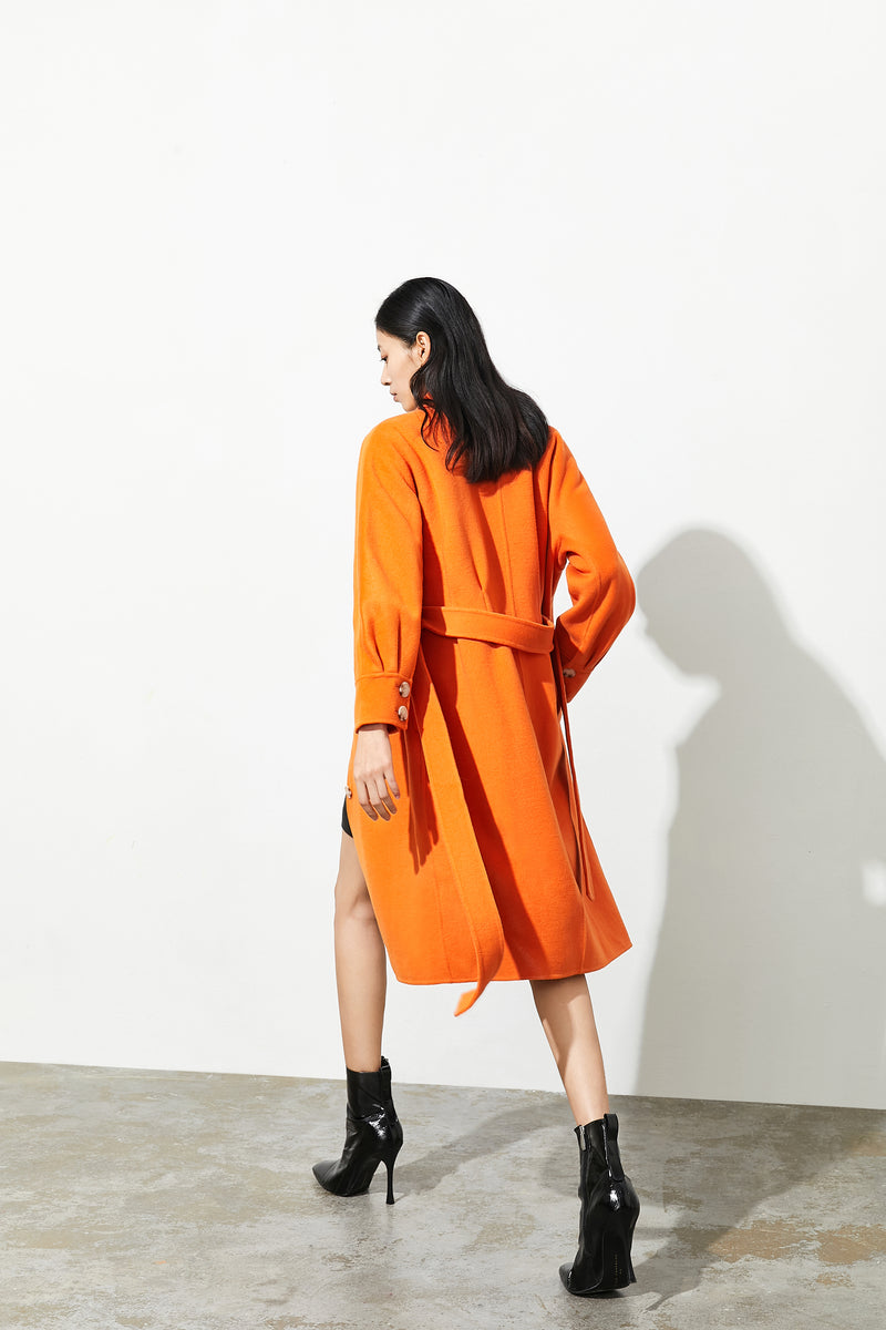 Lys - Manteau - Orange Fluoescéine