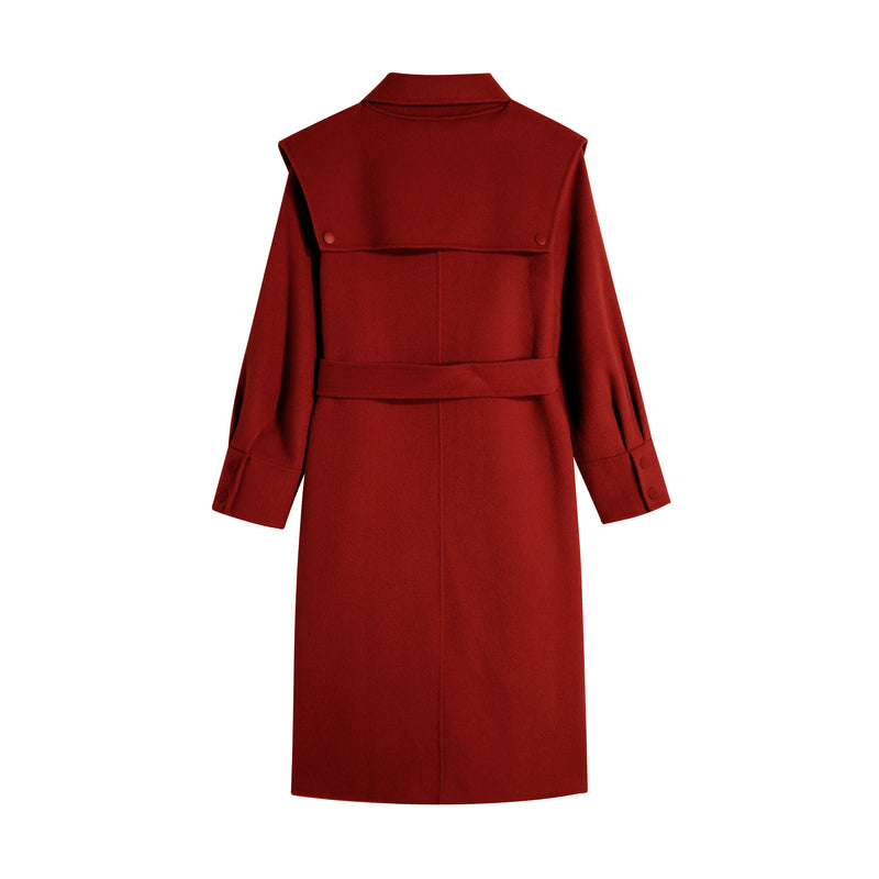 Lily - Manteau - Rouge