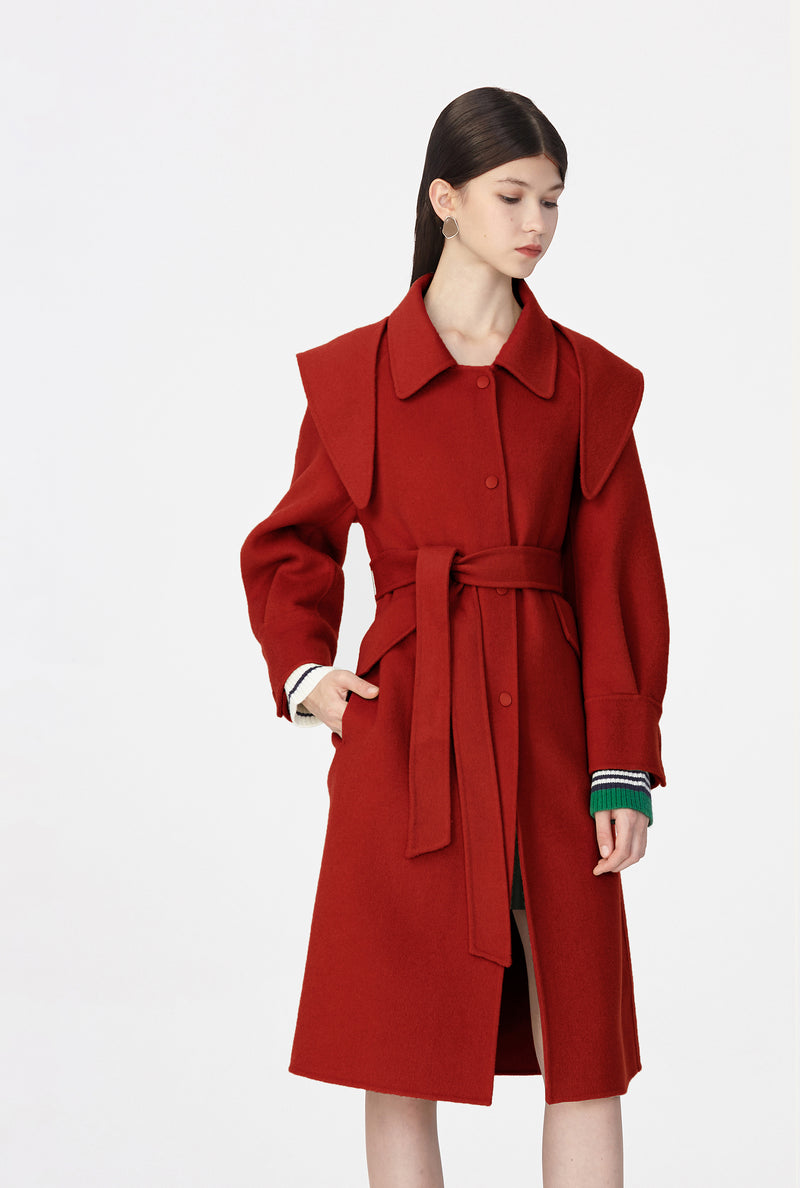 Lily - Manteau - Rouge