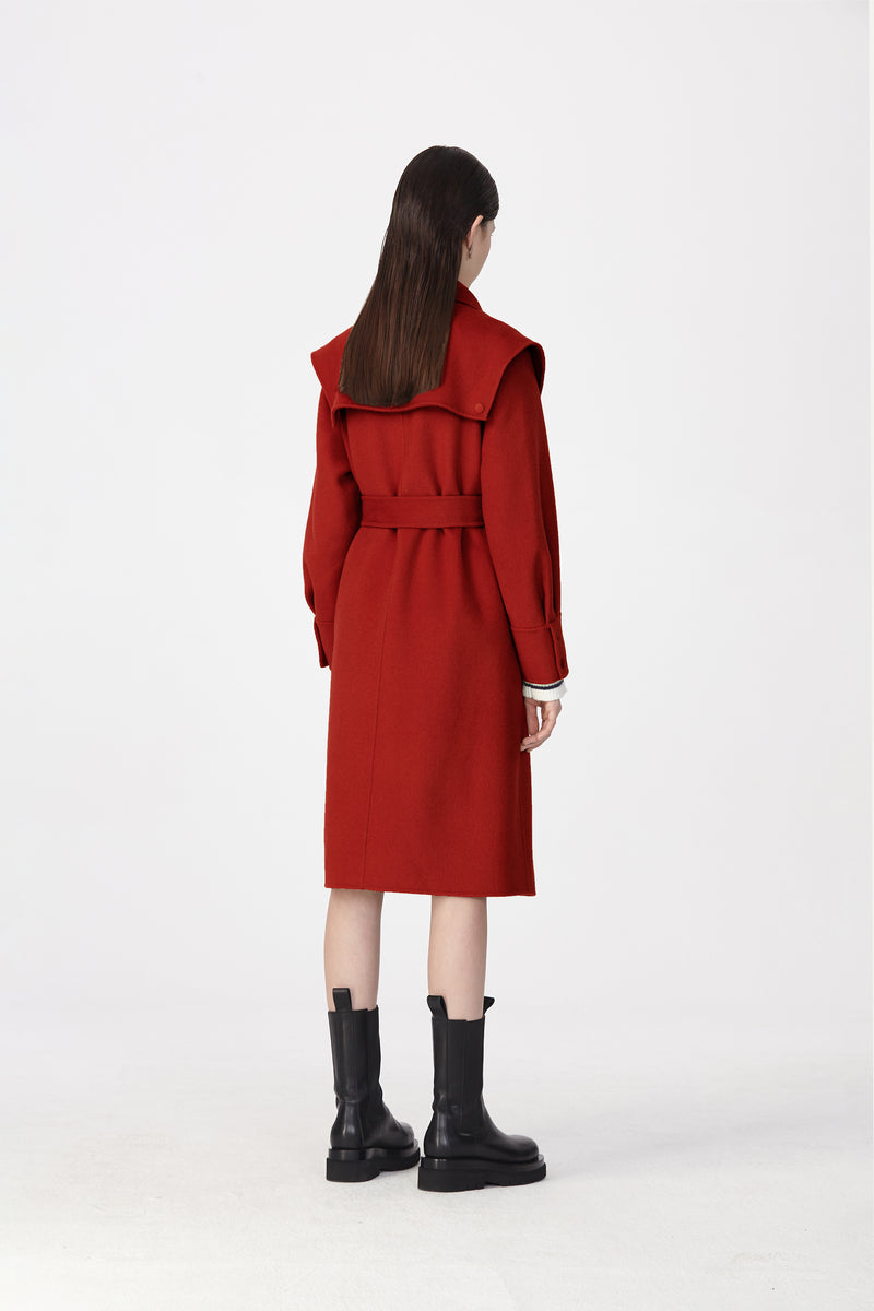 Lily - Manteau - Rouge