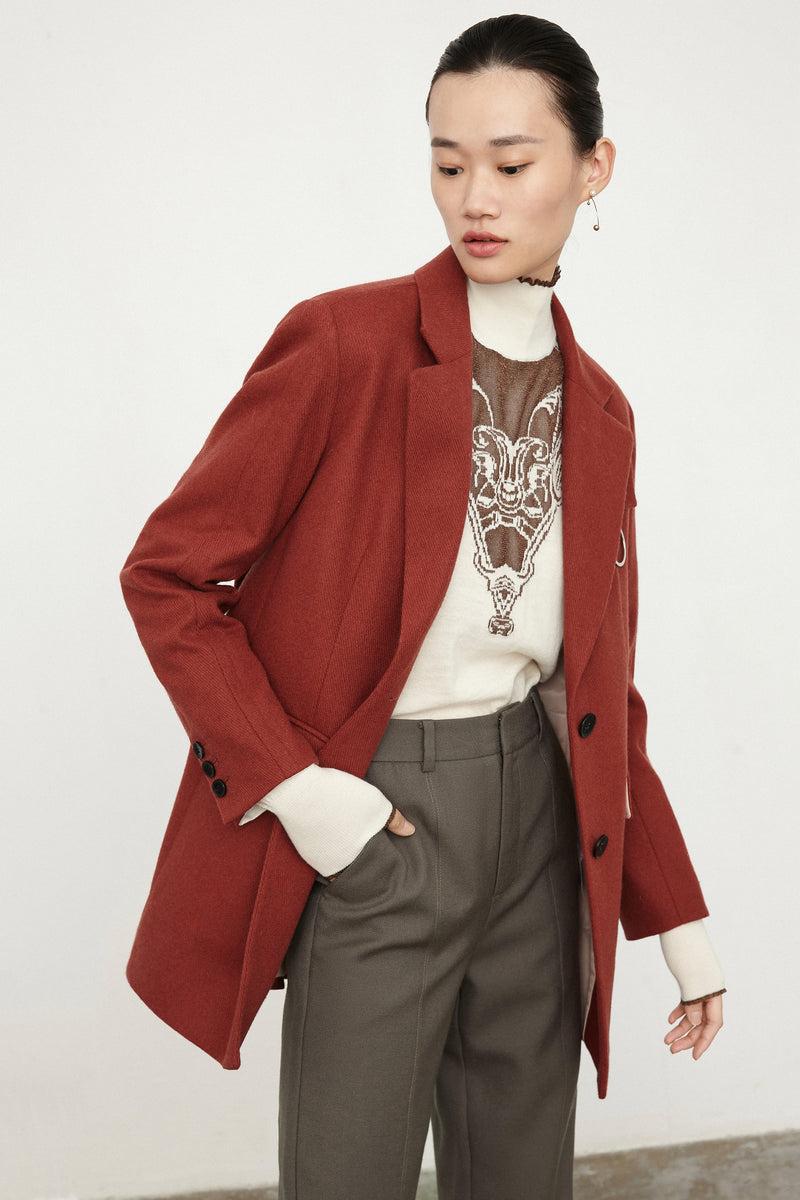 Lily - Costume - Rouge Ocre