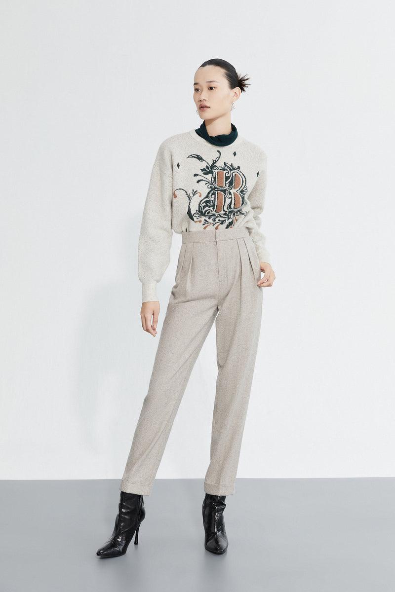 Lily - Pantalon - Blanc Cassé