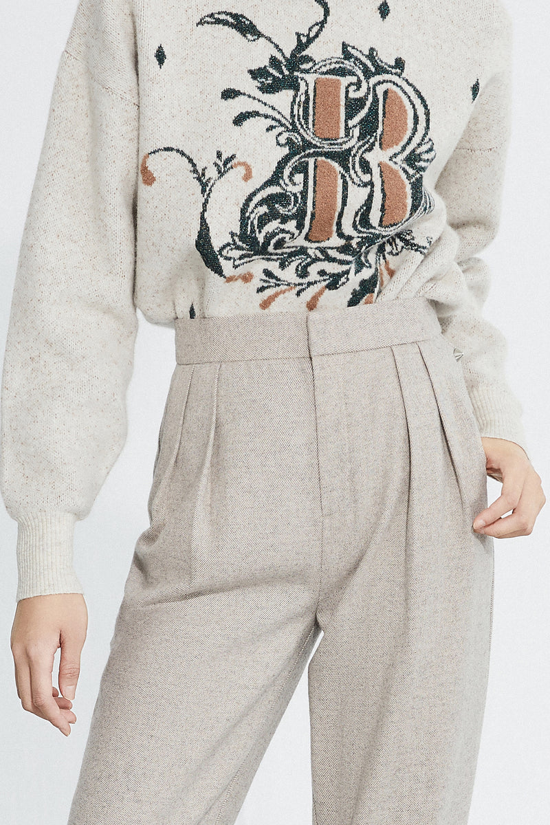 Lily - Pantalon - Blanc Cassé