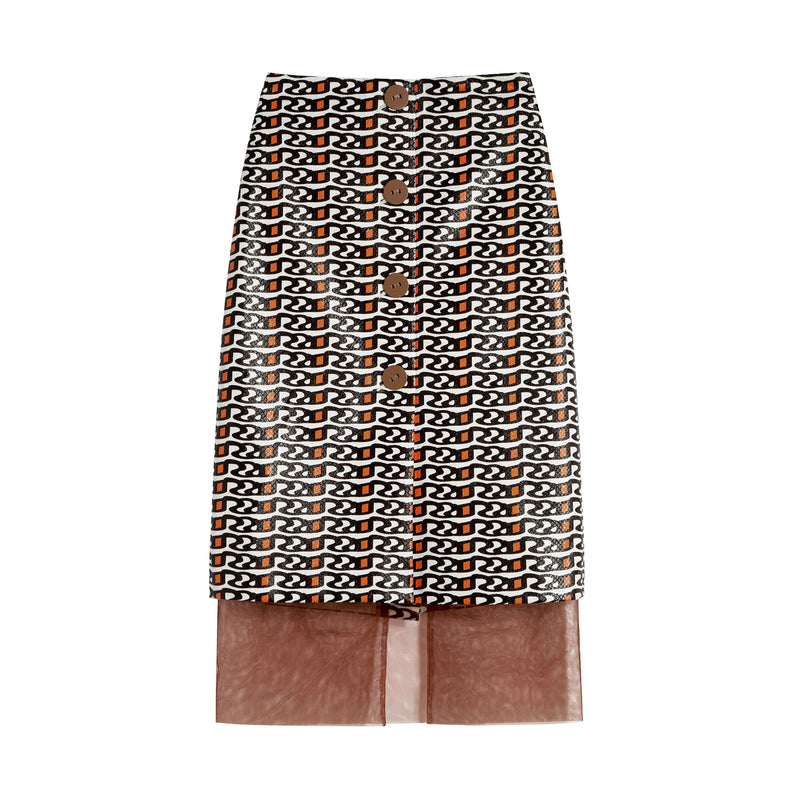 Lily - Jupe - Orange