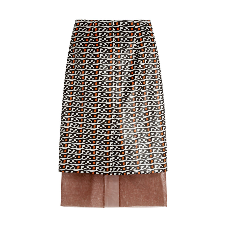 Lily - Jupe - Orange