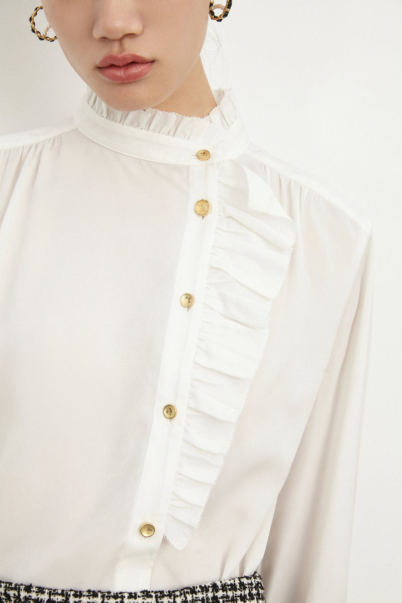 Lily - Chemise - Blanche