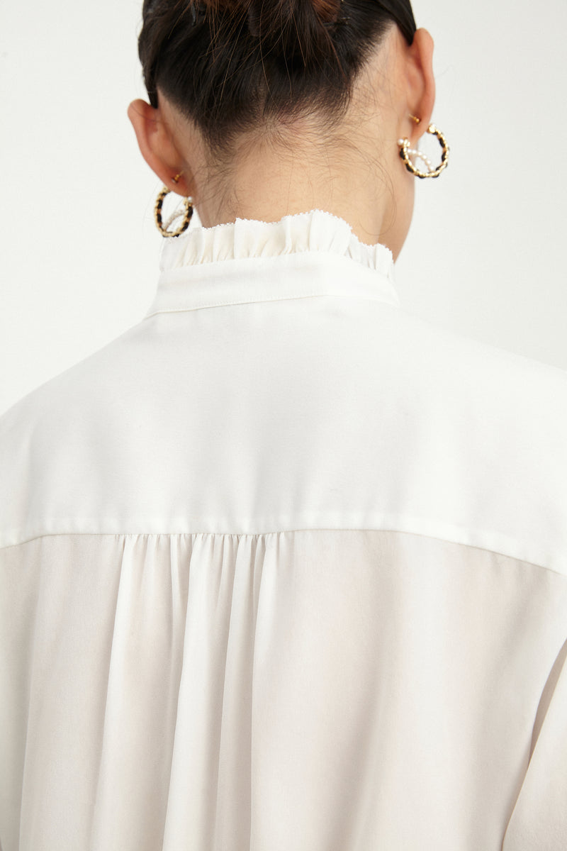 Lily - Chemise - Blanche