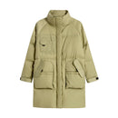 Lily - Doudoune - Vert Moutarde