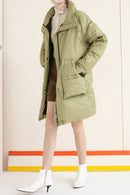 Lily - Doudoune - Vert Moutarde