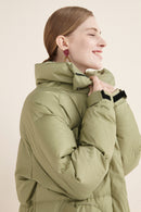 Lily - Doudoune - Vert Moutarde