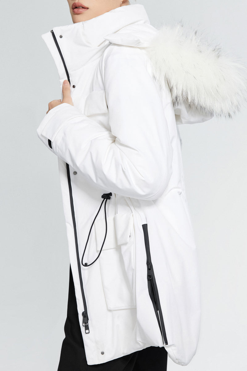 Lily - Doudoune - Blanche