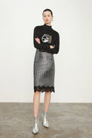 Lily - Jupe - Argent Clair