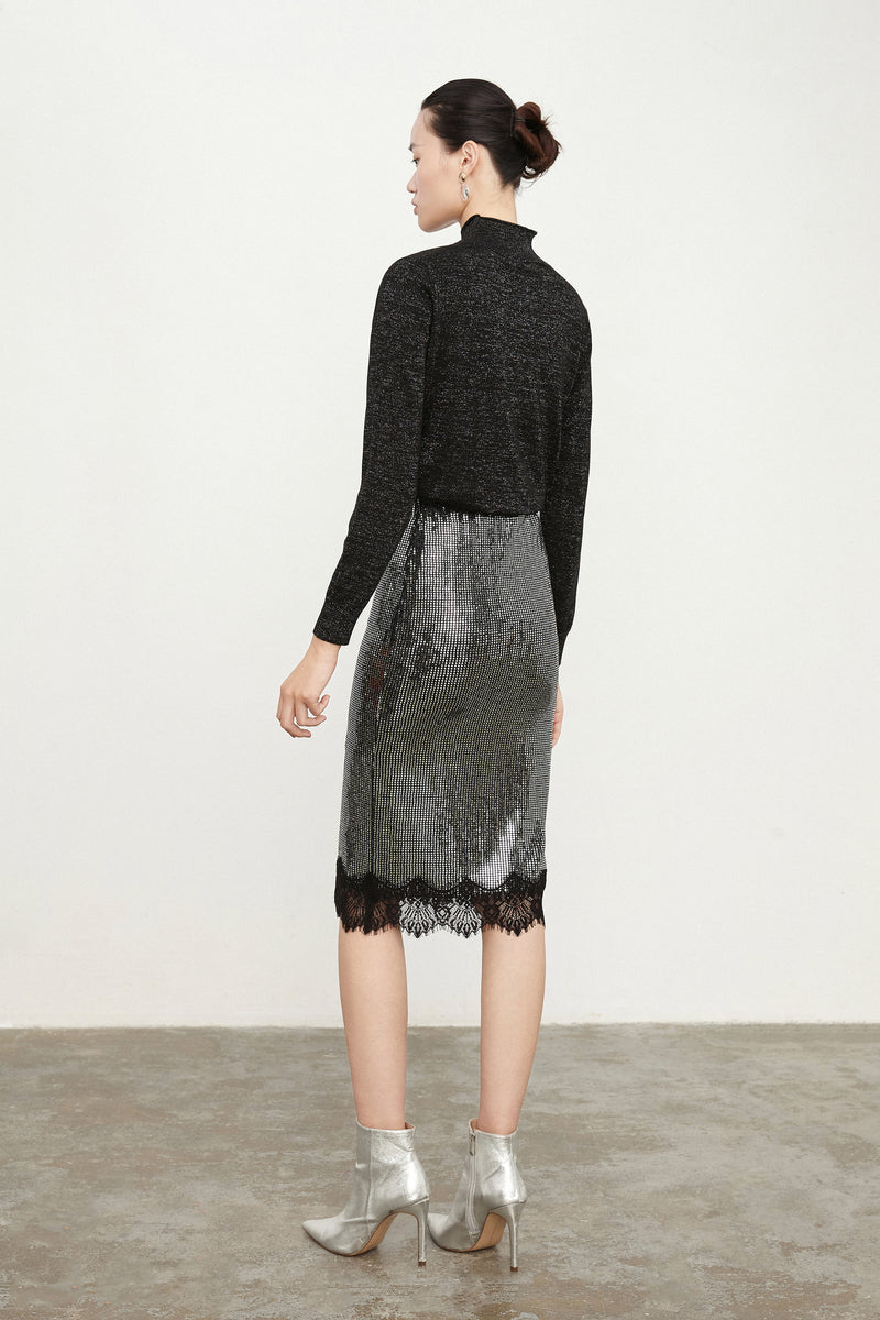 Lily - Jupe - Argent Clair