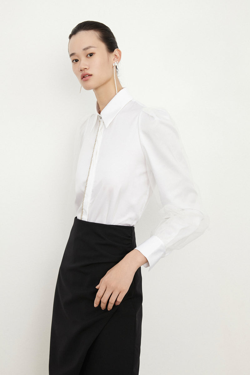 Lily - Chemise - Blanc Cassé