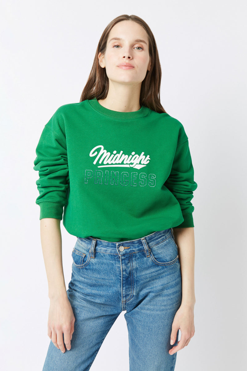 Sudadera Louismidnight Molleton - Jersey PRAIRIE GREEN