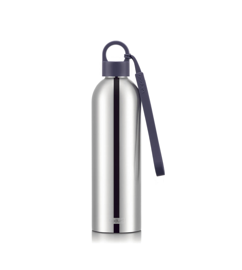 Botella de agua de acero inoxidable con aislamiento Melior - Azul marino
