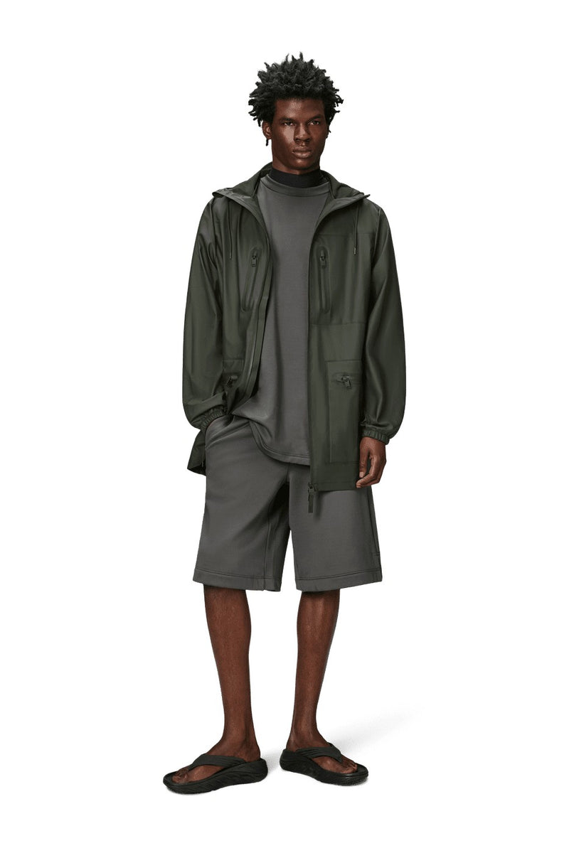 Veste Cargo Long Jacket W3 - Green - Mixte