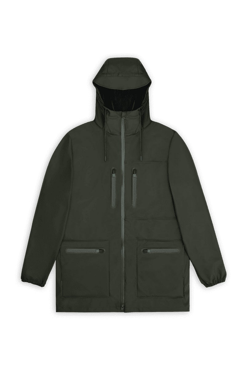 Veste Cargo Long Jacket W3 - Green - Mixte