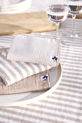 Romie - Table Napkin - Yarn-Dyed Woven Cotton Gauze - String