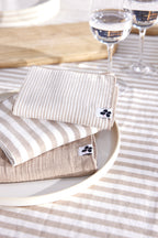 Romie - Table Napkin - Yarn-Dyed Woven Cotton Gauze - String