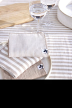 Romie - Table Napkin - Yarn-Dyed Woven Cotton Gauze - String