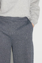 Le Sweatshirt Eddie Broderie Leo Black
