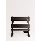 Warm Towel Mini - Porte-Serviette Électrique 150W Avec Pieds + Étagère - Noir