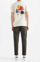 T-Shirt Calder Graphic - Ecru - Homme