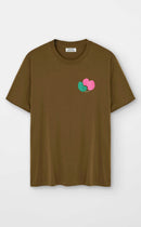 T-Shirt Chewing Dot - Brown - Homme