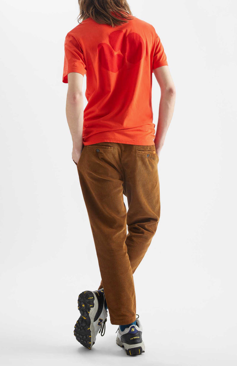 T-Shirt Chewing Dot - Orange - Homme