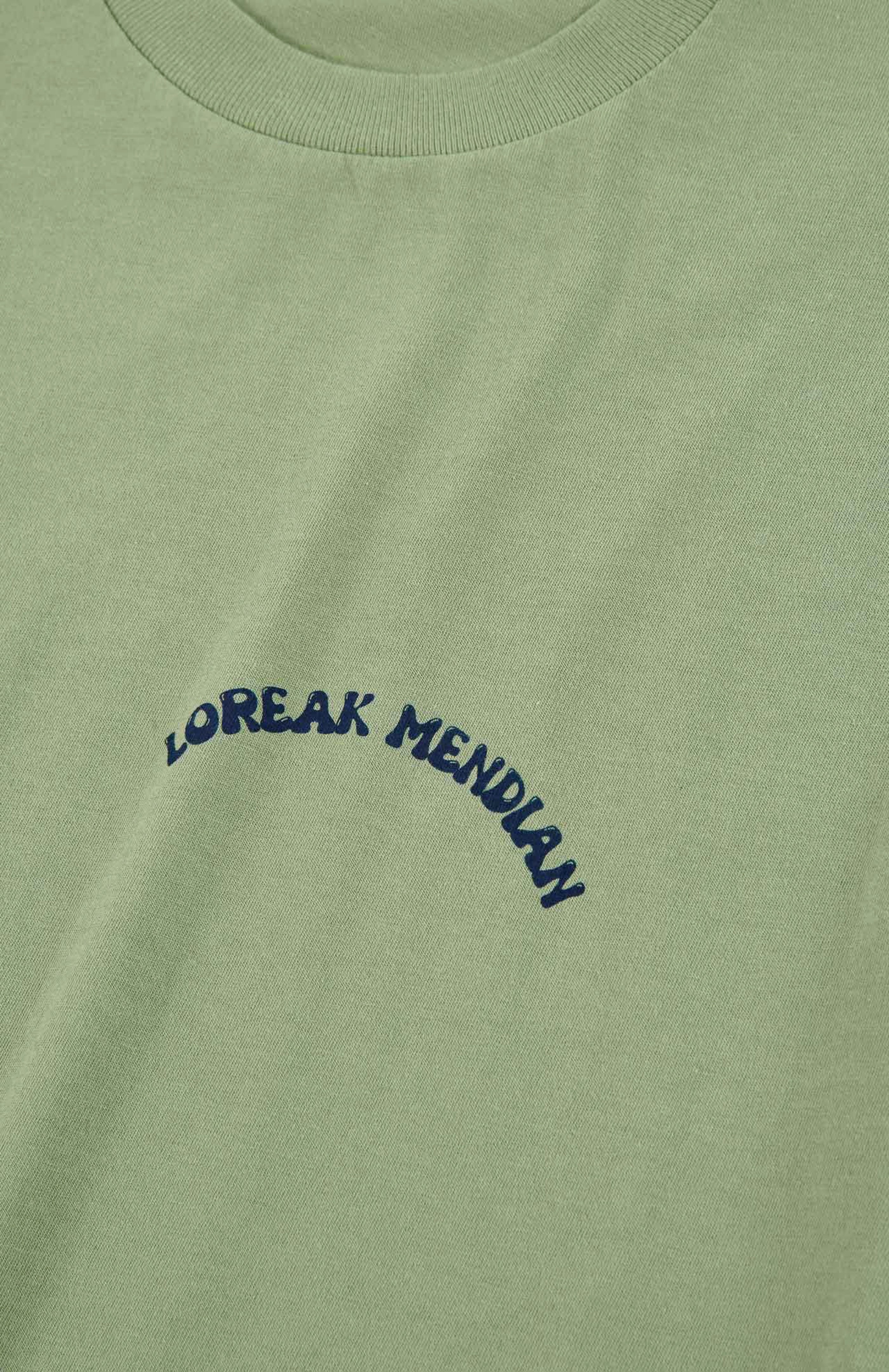 T-Shirt Flying Burrito - Clay Green - Homme