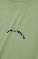 T-Shirt Flying Burrito - Clay Green - Homme