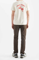 T-Shirt Flying Burrito - Ecru - Homme