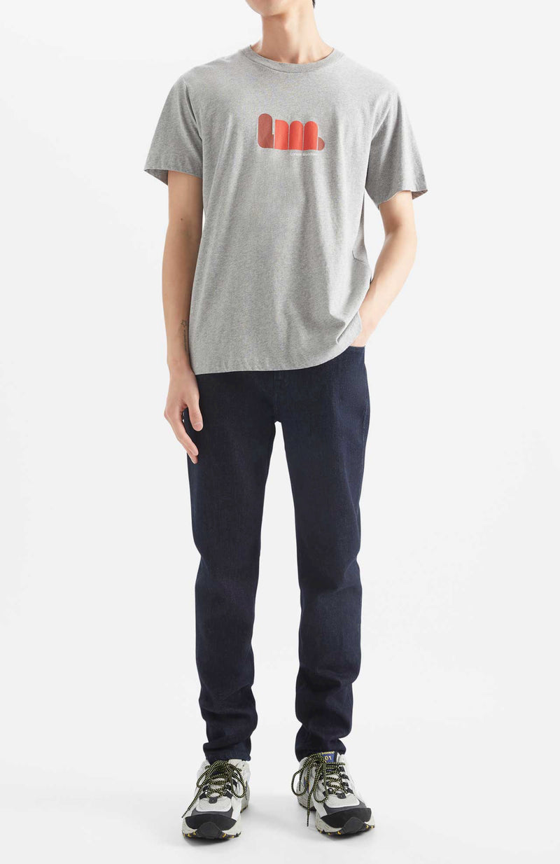 T-Shirt Bauhaus Corporate - Heather Grey - Homme