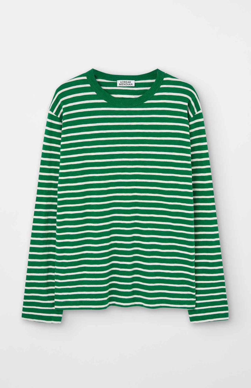 T-Shirt Ondarroa - Ecru/Green - Homme